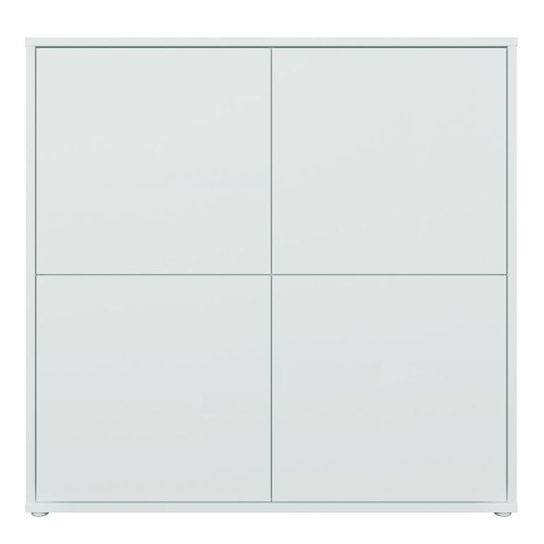 Alice Springs Storage Cabinet - 4 Door - Large - Light Grey
