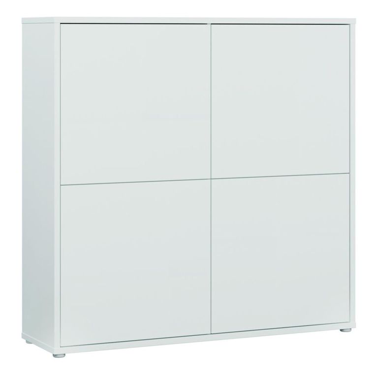 Alice Springs Storage Cabinet - 4 Door - Large - Light Grey