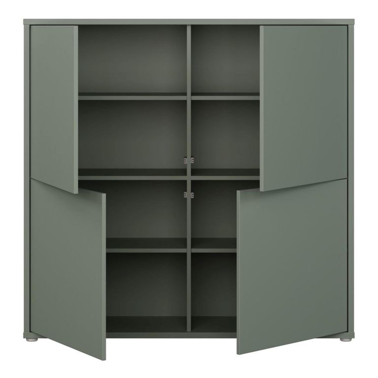 Alice Springs Storage Cabinet - 4 Door - Large - Sage Green