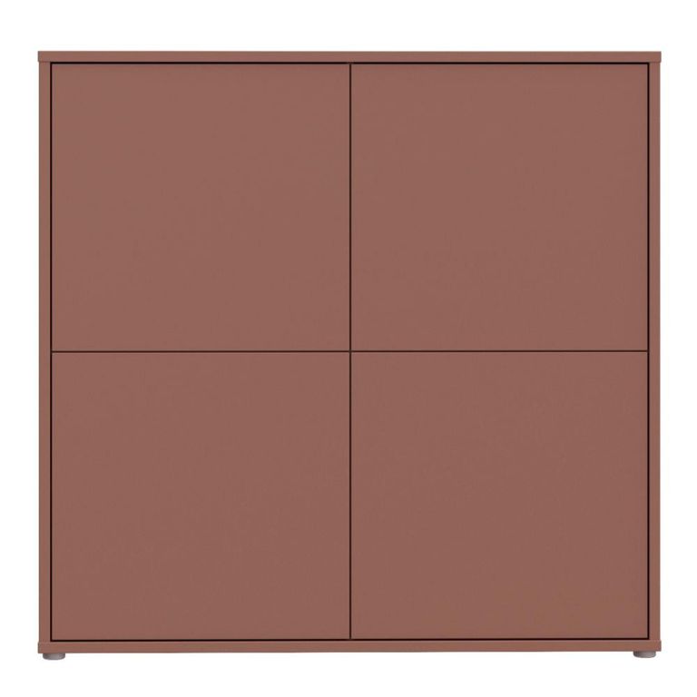 Alice Springs Storage Cabinet - 4 Door - Large - Terracotta