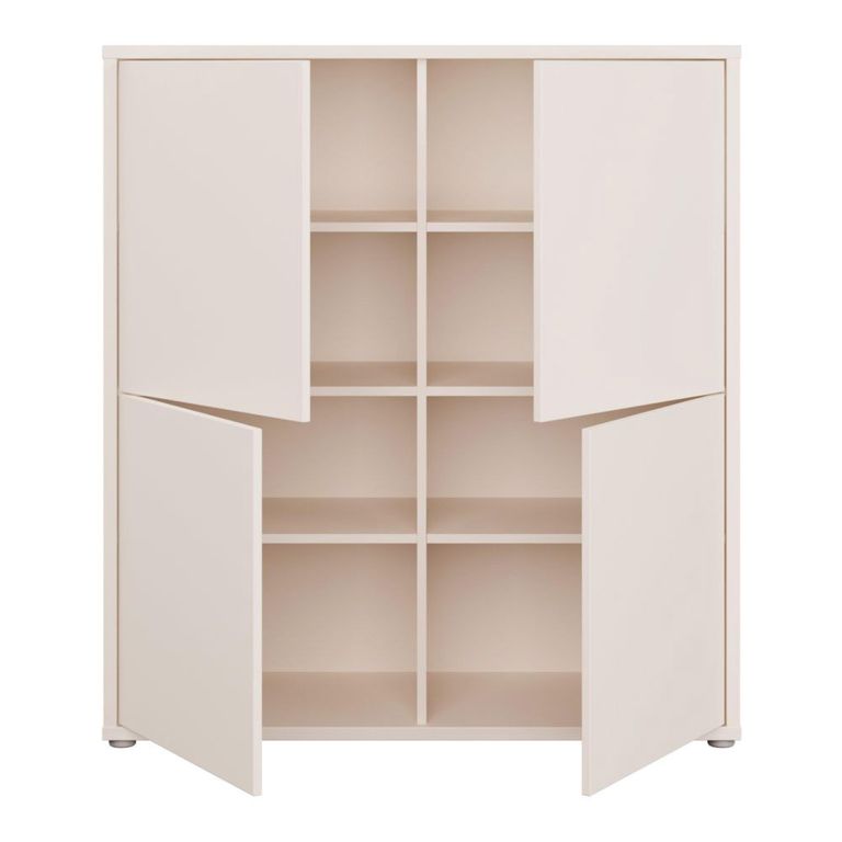Alice Springs Storage Cabinet - 4 Door - Sand
