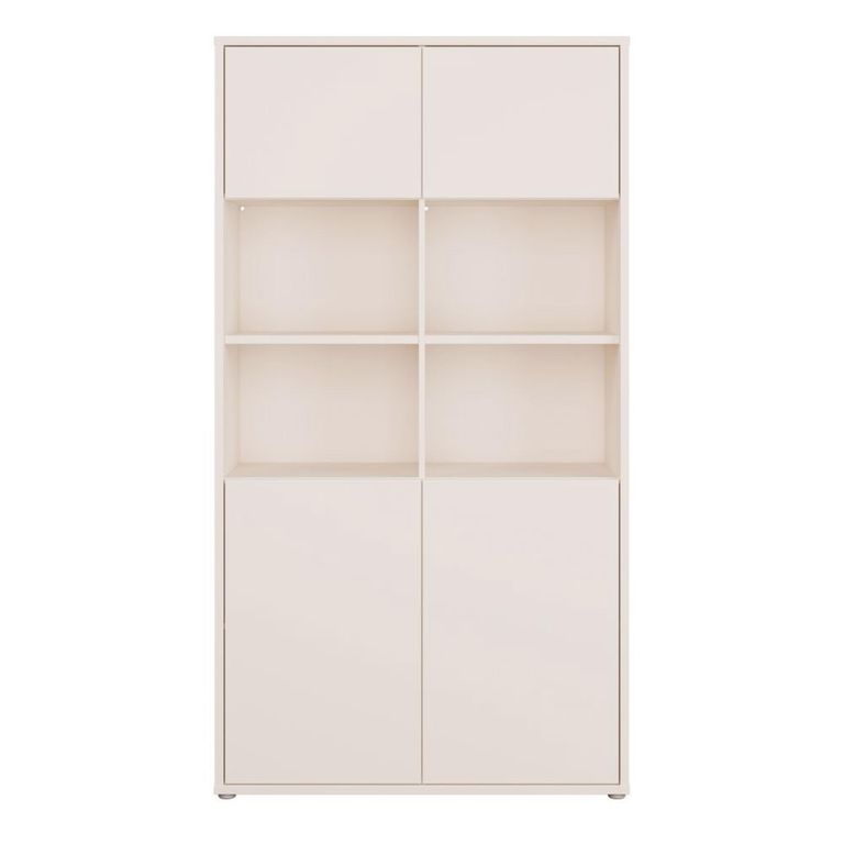 Alice Springs Storage Cabinet - 4 Door - Wide - Sand