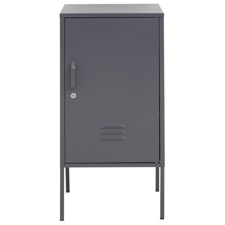 Academy Metal Cabinet - 1 Door - Grey
