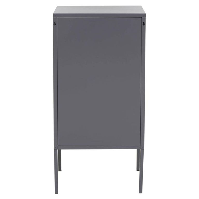 Academy Metal Cabinet - 1 Door - Grey