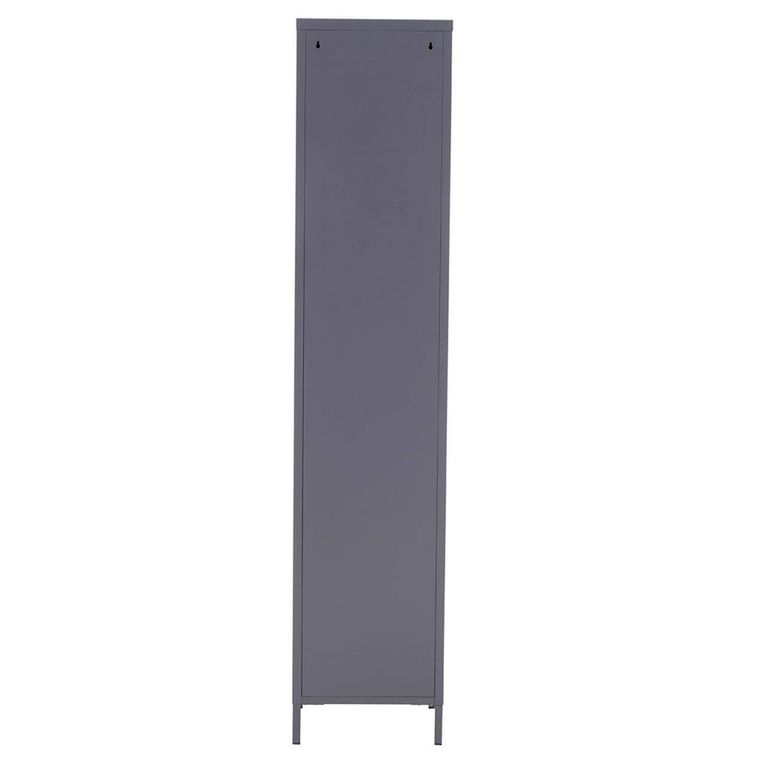 Academy Metal Tall Cabinet - 1 Door - Grey