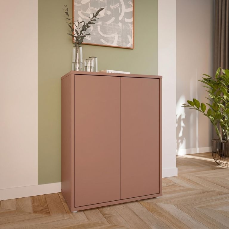 Alice Springs Cupboard - 2 Door - Terracotta