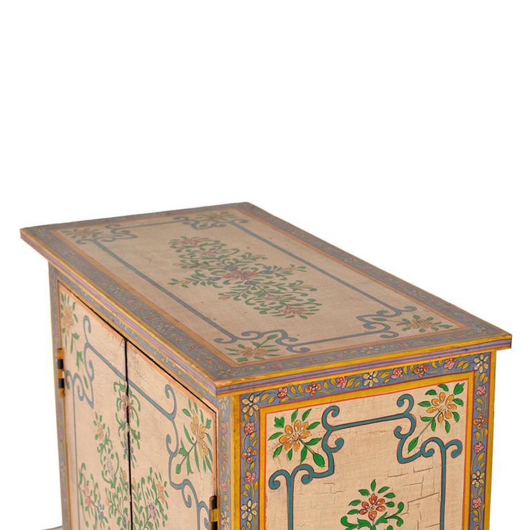 Ballinger Hall Cabinet - Mango Wood - Painted - 2 Door