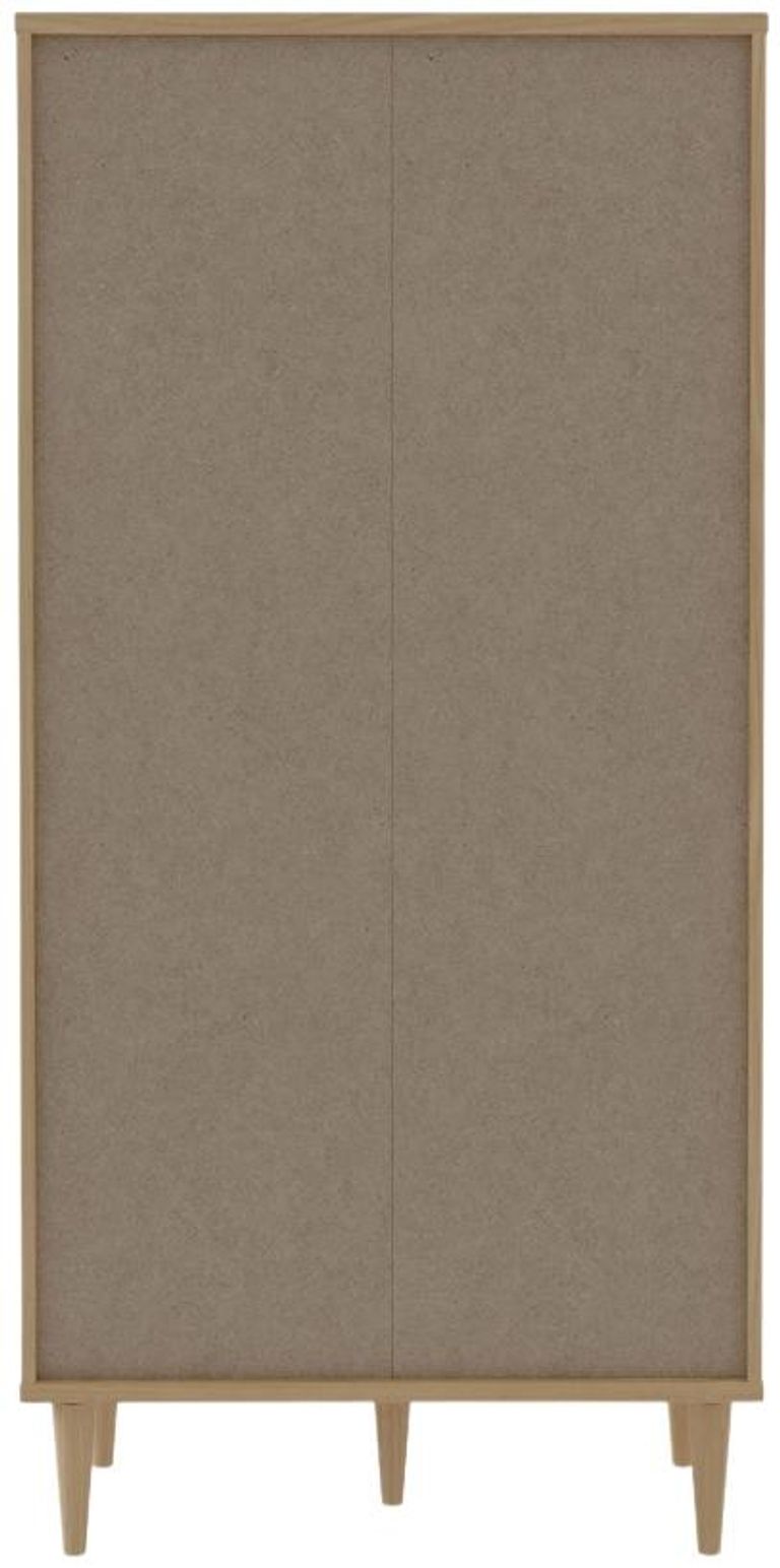 Calasetta Rattan 2 Door Hall Cabinet