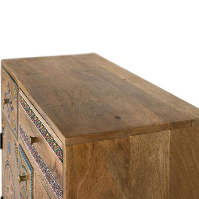 Chieti Hall Cabinet - Mango Wood - Painted - 2 Door