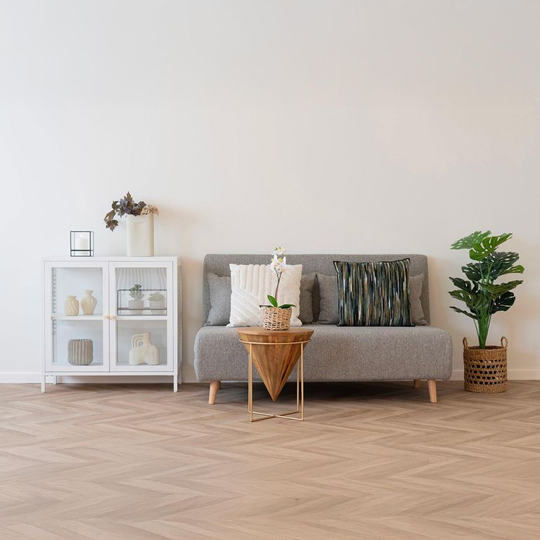 Dalby Cabinet - 2 Door - Metal - White