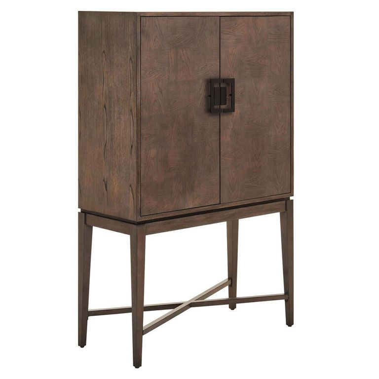 Dimaro Hall Cabinet - 2 Door - Elm Wood