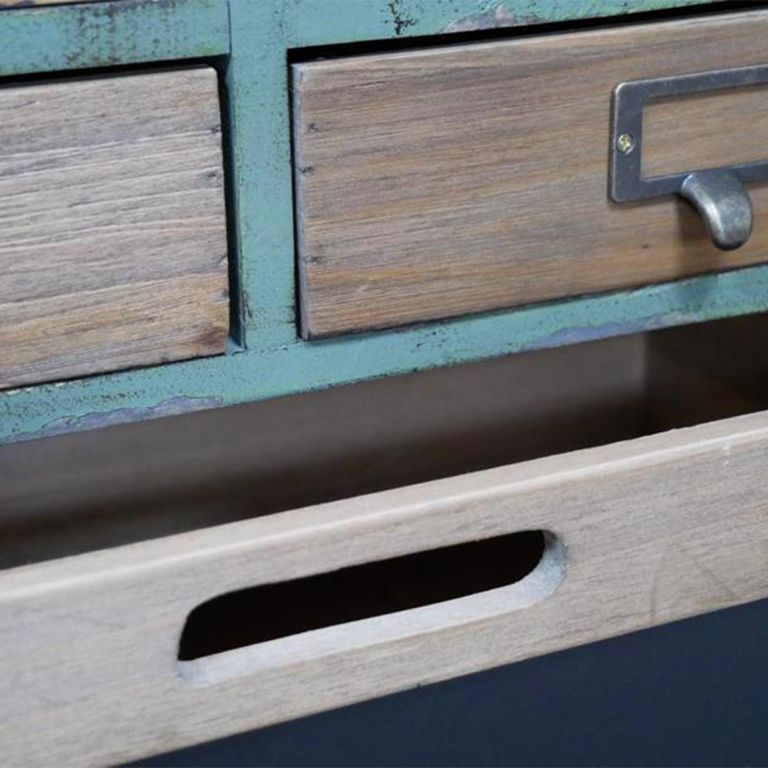 Storage Cabinet - Fir Wood - Multi Drawer - Apothecary - Large