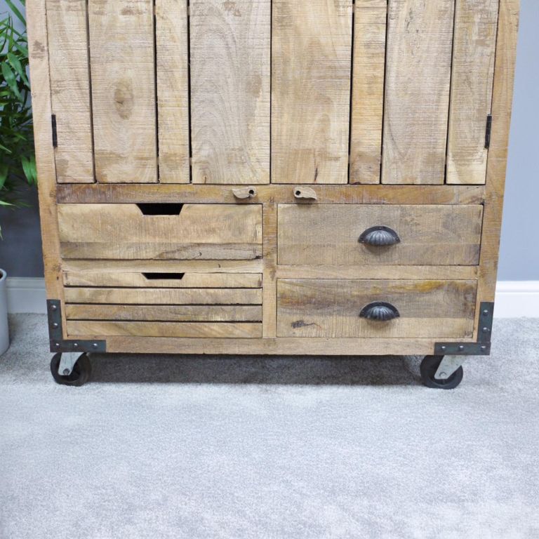 Storage Cabinet - Mango Wood - Large