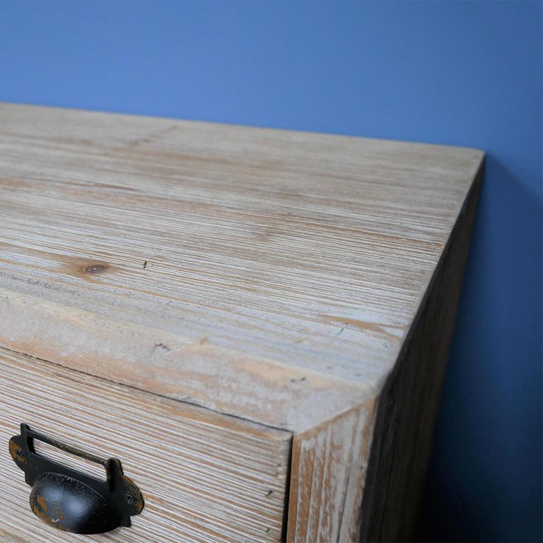 Apothecary Cabinet - Rustic Fir Wood - Multi Drawer