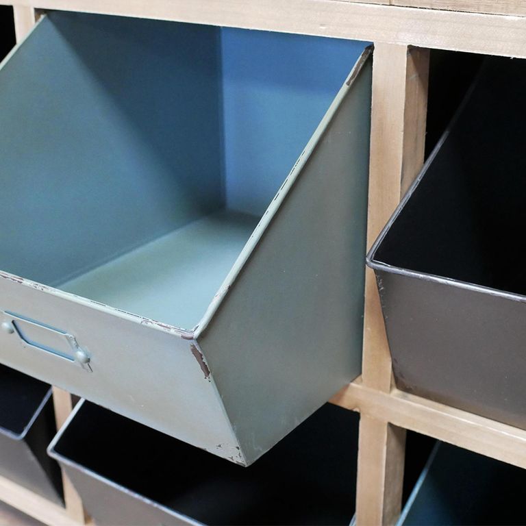 Console Table - Rustic Recycled Fir Wood - Storage