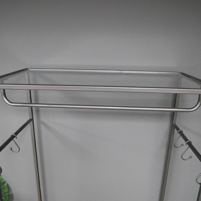 Hall Stand - Wood and Metal - 4 Drawer