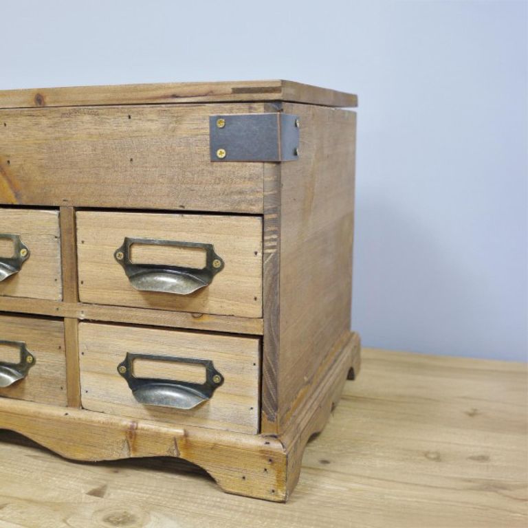 Storage Unit - Wooden - 8 Drawer