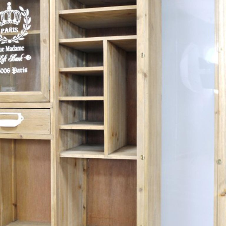 Display Cabinet - Multi Drawer - 2 Door - Large - Wooden