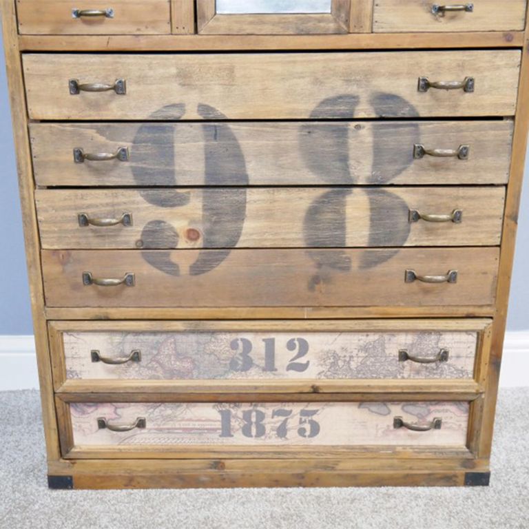 Cabinet - Multi Drawer - Large - Wooden