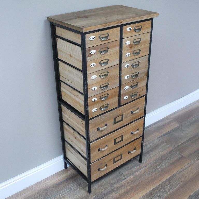Cabinet - Multi Drawer - Tall - Wooden