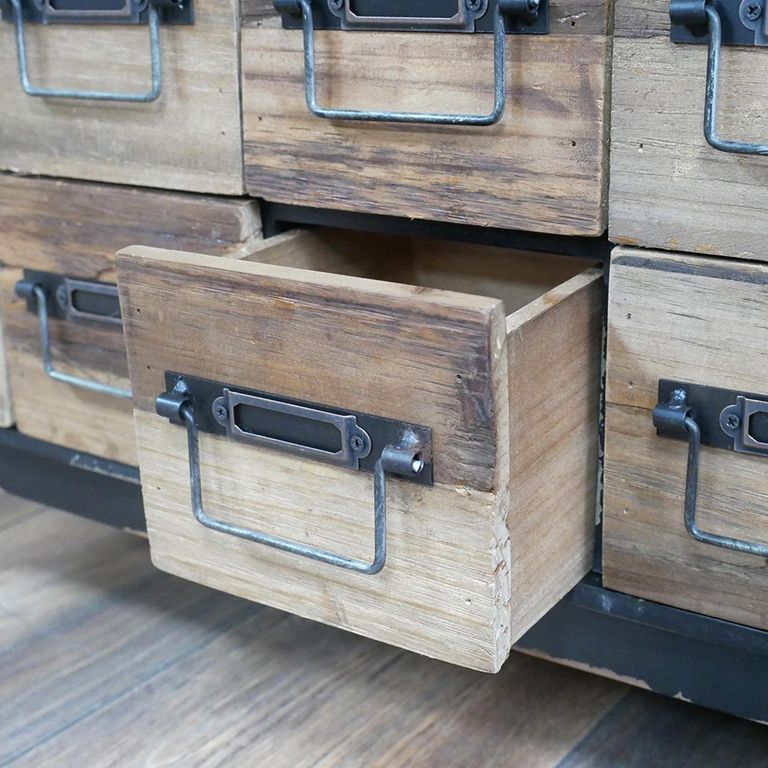 Storage Unit - Wooden - Multi Drawer - Wide
