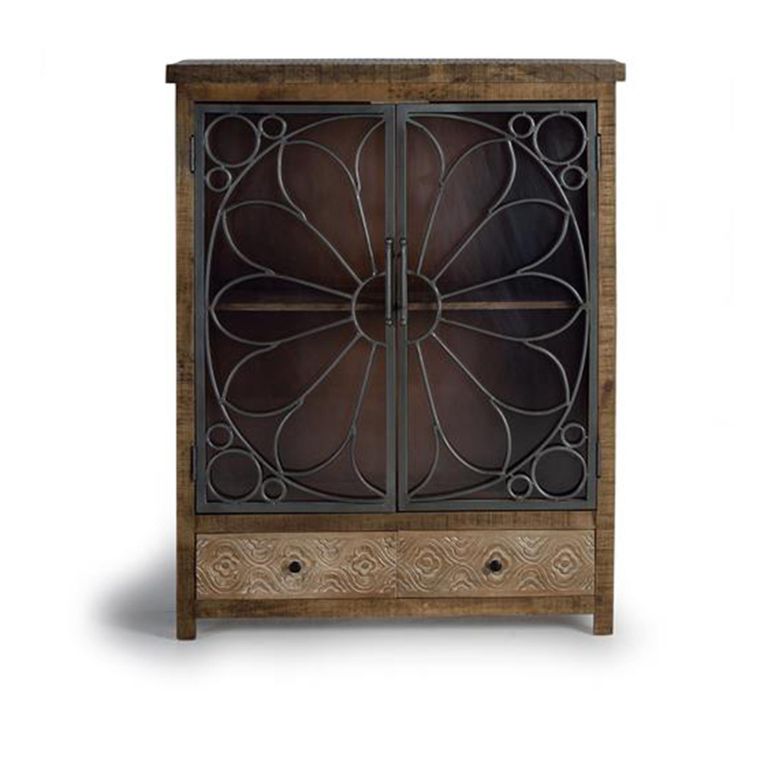 Hopkins Hall Cabinet - Mango Wood - 2 Door