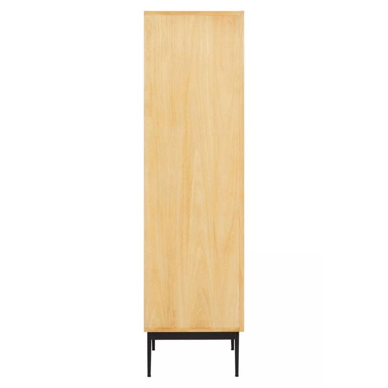 Jakara Hall Cabinet - 2 Door - Natural Wood
