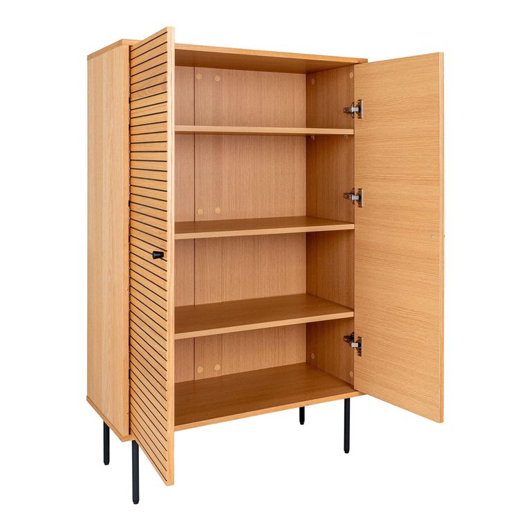 Kyoto Hall Cabinet - 2 Door - Oak