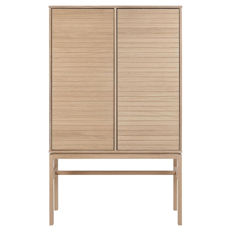 Linley Hall Cabinet - 2 Door - White Oak