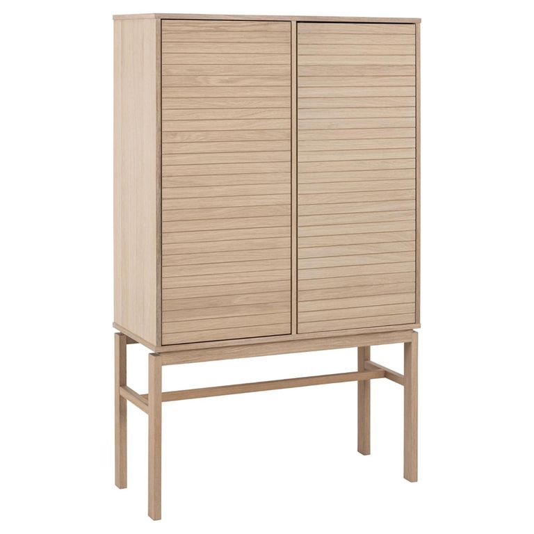 Linley Hall Cabinet - 2 Door - White Oak