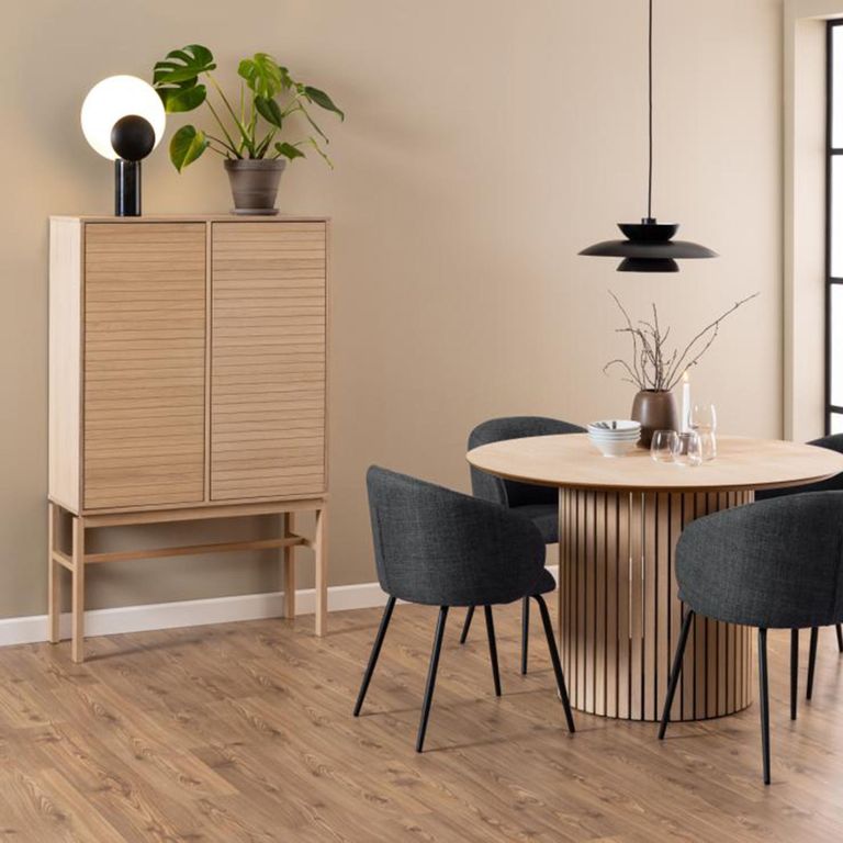 Linley Hall Cabinet - 2 Door - White Oak