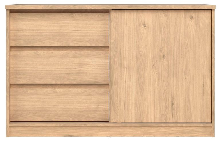 Naia Oak 1 Sliding Door Storage Unit