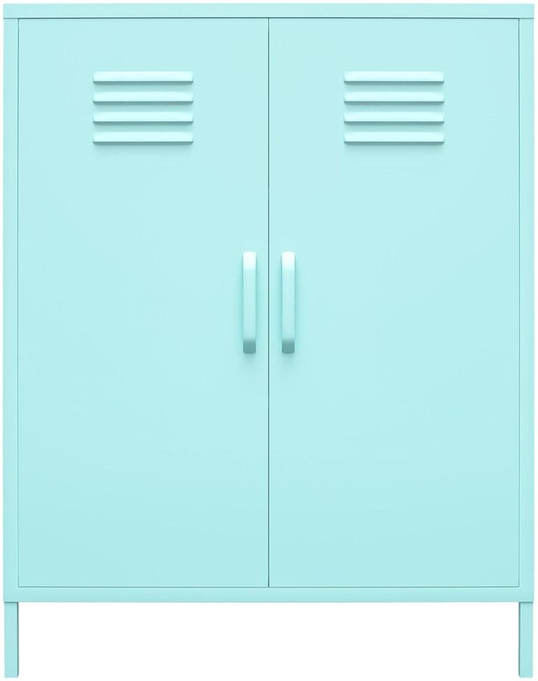 Nowata Cache Mint 2 Door Locker Storage Cabinet - 3384811COMNUK