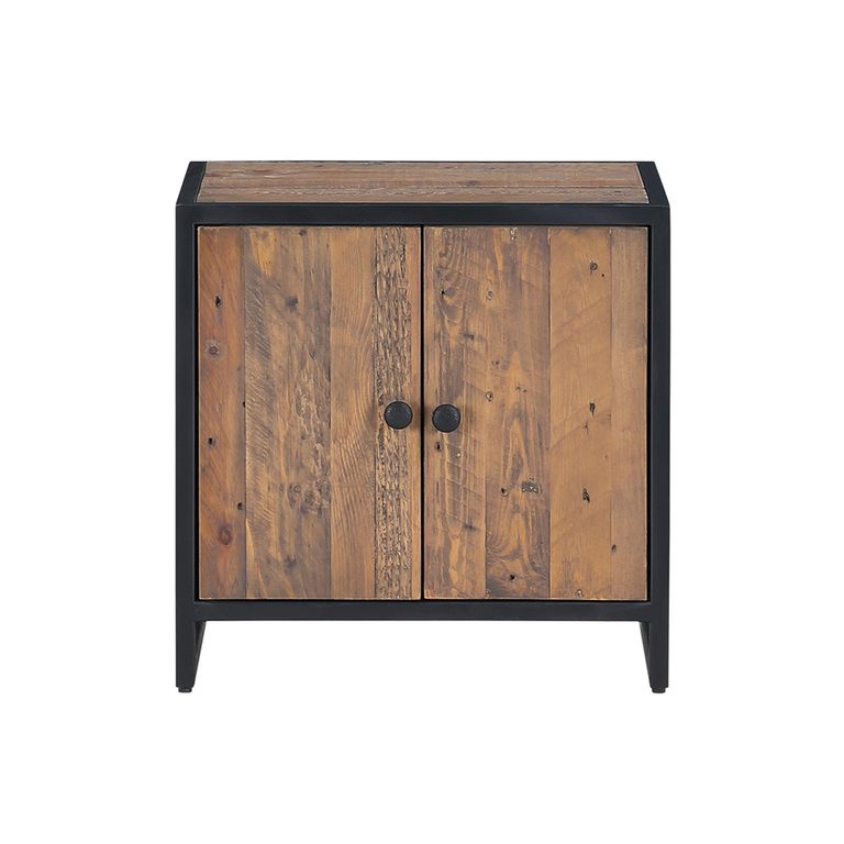 Ooki Modular Reclaimed Wood Low Cupboard - 2 Door