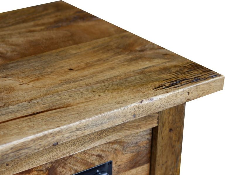 Renwal Works Industrial Style Wooden Hall Cabinet