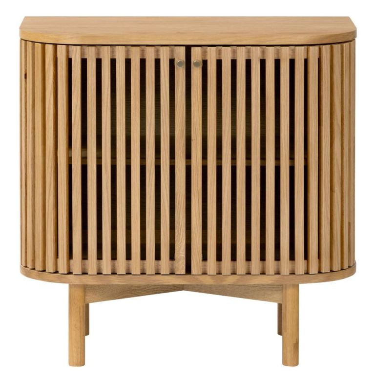Soho Cupboard - 2 Door - Slatted - Oak