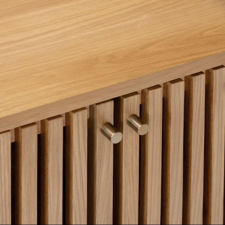 Soho Cupboard - 2 Door - Slatted - Oak