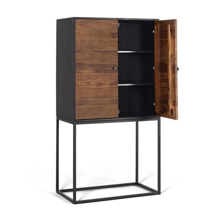 Venedocia Hall Cabinet - 2 Door - Mango Wood