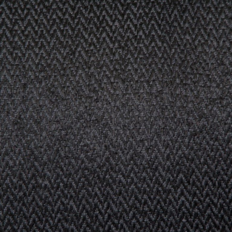 London Lounge Chair - Dark Blue - Fabric - Walnut Legs