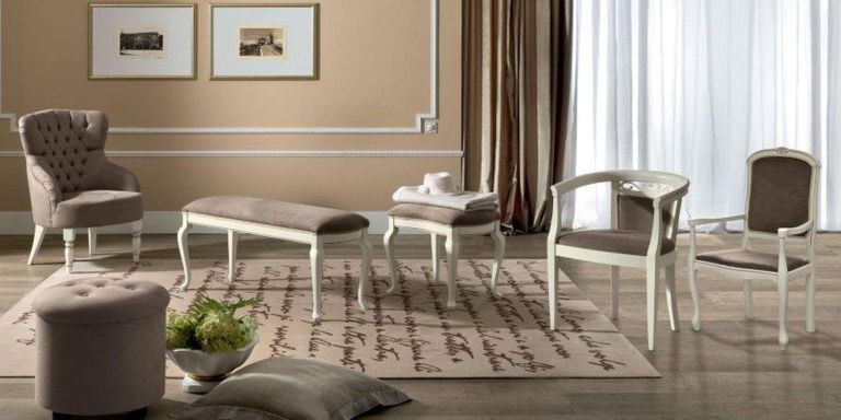 Nostalgia Capitonne Armchair - Eco Leather Nabuk - Bianco Antico