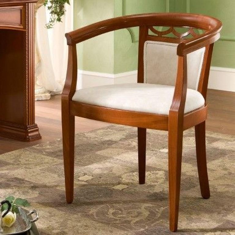 Nostalgia Bedroom Armchair - Walnut