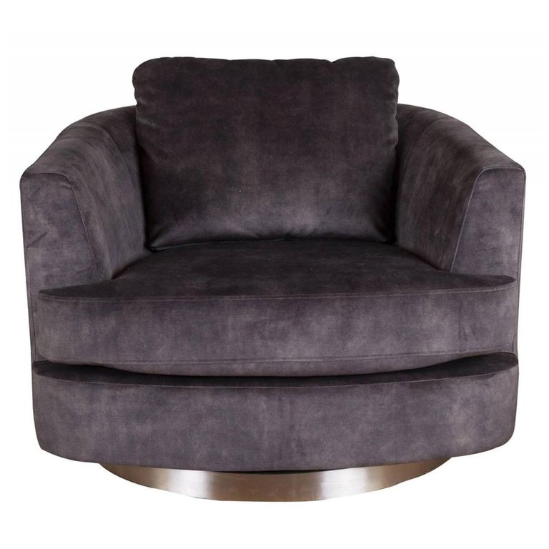 Buoyant Bond Fabric Swivel Lounge Chair - Variation Available