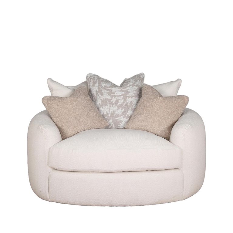 Buoyant Logan Fabric Swivel Chair - Variation Available