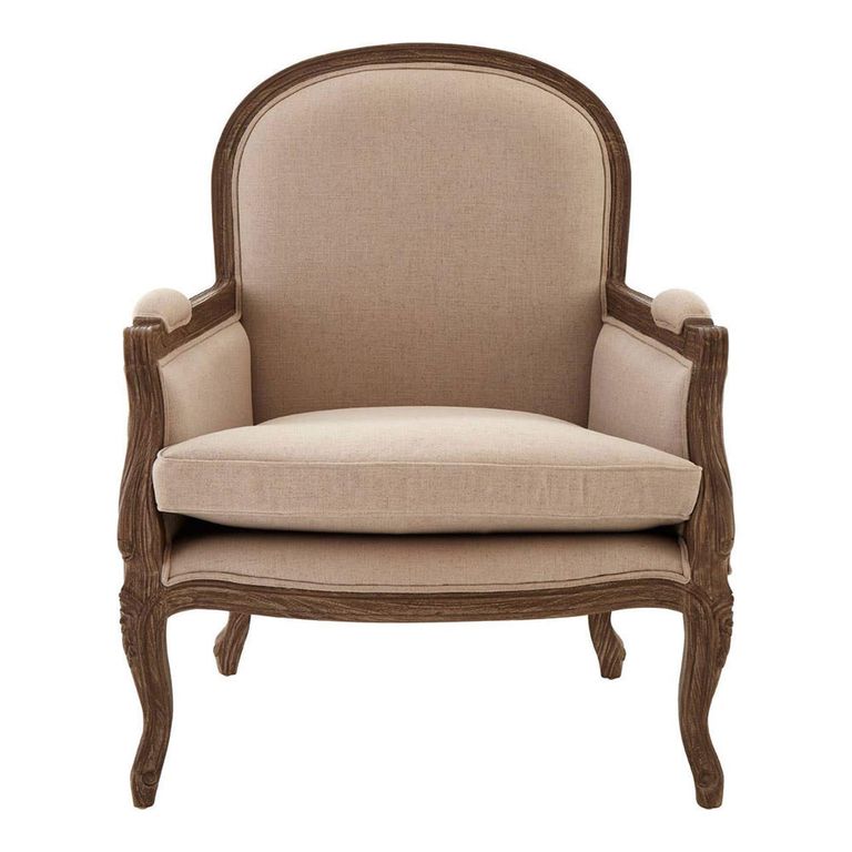 Loire Armchair - Beige Fabric