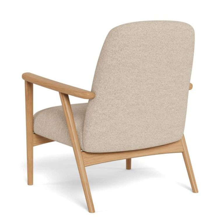 Auckland Lounge Chair - Beige Fabric