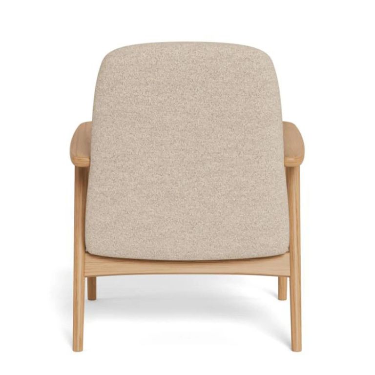Auckland Lounge Chair - Beige Fabric
