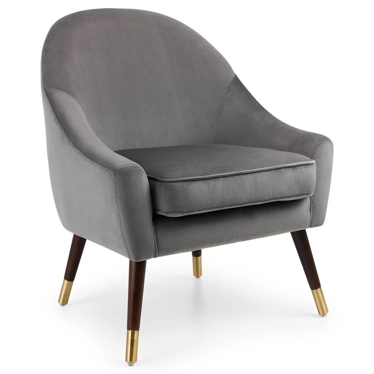 Elliot Armchair - Grey Fabric
