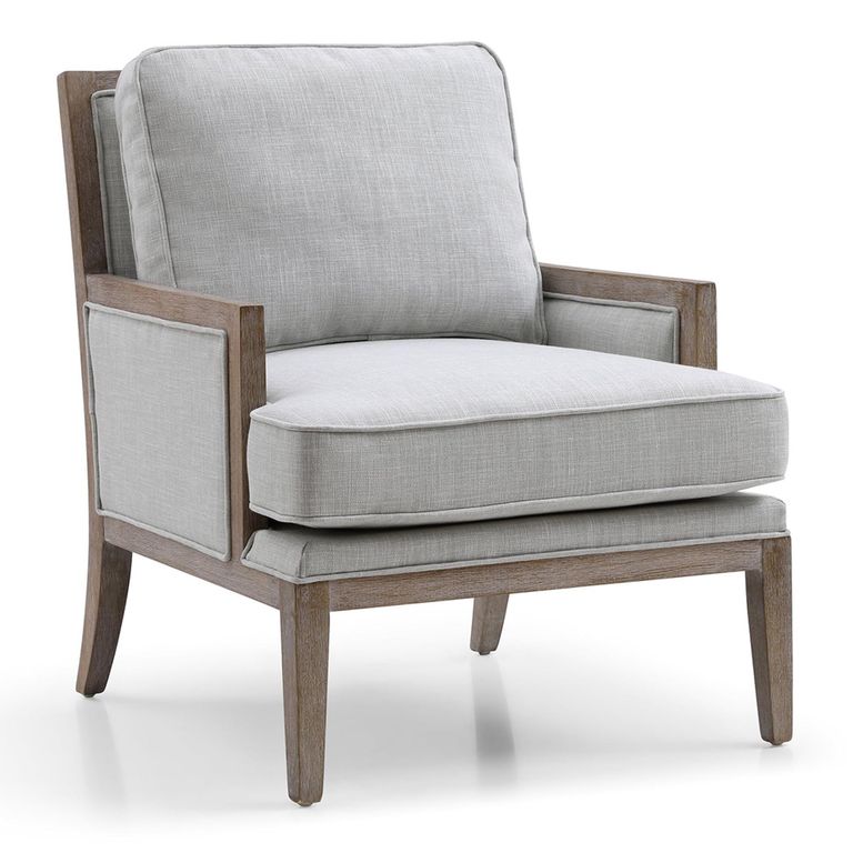 Beatrice Armchair - Grey Fabric