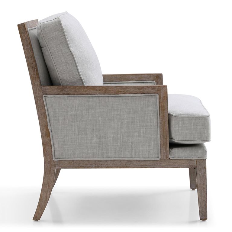 Beatrice Armchair - Grey Fabric