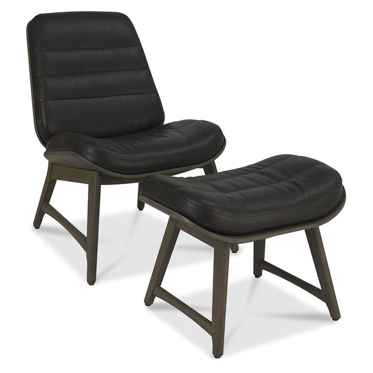 Vintage Weathered Oak Old West Dining Chair